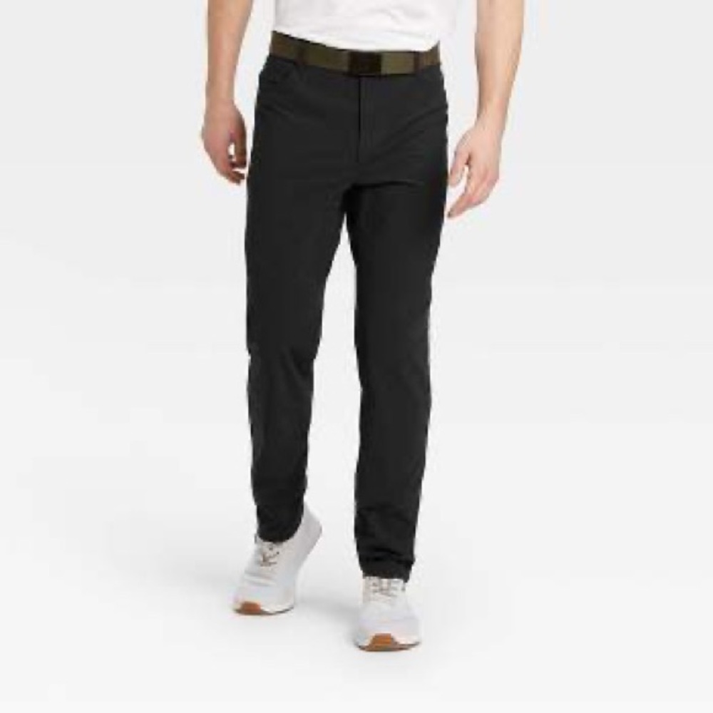 All In Motion Men's Black Golf Pants